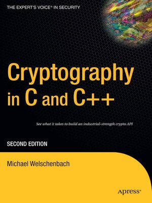 cover image of Cryptography in C and C++